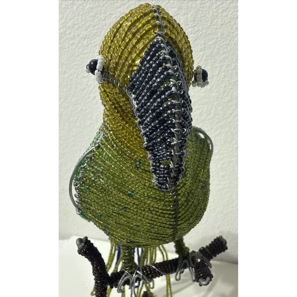 Hand Crafted South Africa Seed Beaded Wired 13